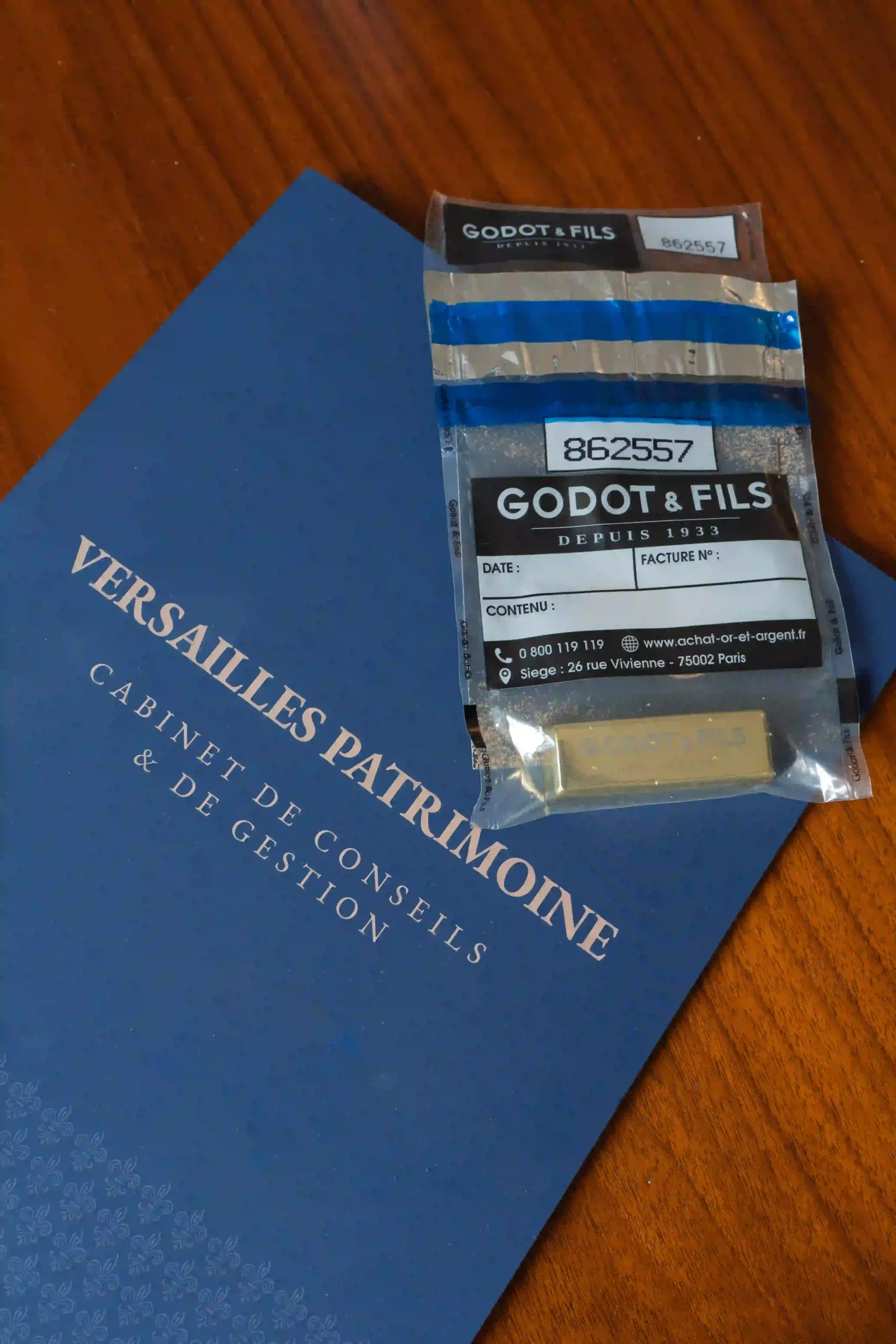 Métaux précieux or - Versailles Patrimoine